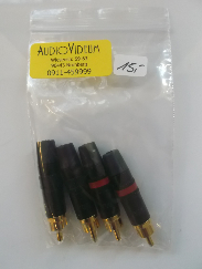 Chinch Neutrik Stecker